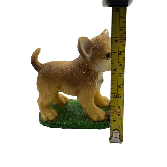 Dog, Pets. Resin Chihuahua Puppy Dog Figurine. Tender Times. collectibles. - Picture 7 of 7
